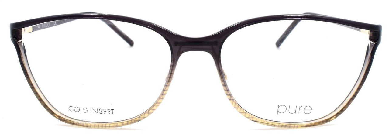 Marchon Airlock 3000 001 Women's Eyeglasses Frames 53-15-140 Black Gradient