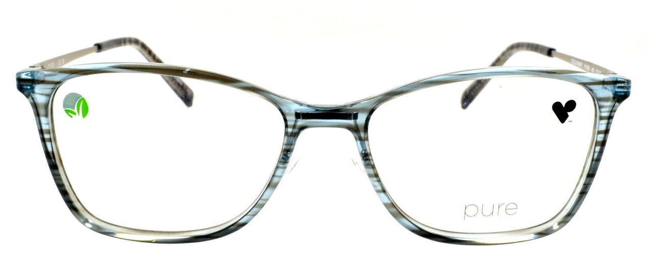 Airlock 3008 450 Pure Women's Glasses Frames 52-16-140 Blue Horn