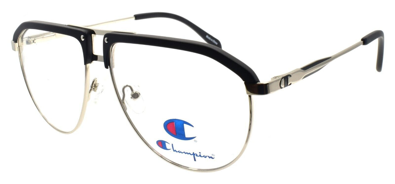 Champion Nate C01 Men's Eyeglasses Frames Aviator Large 59-13-150 Matte Black