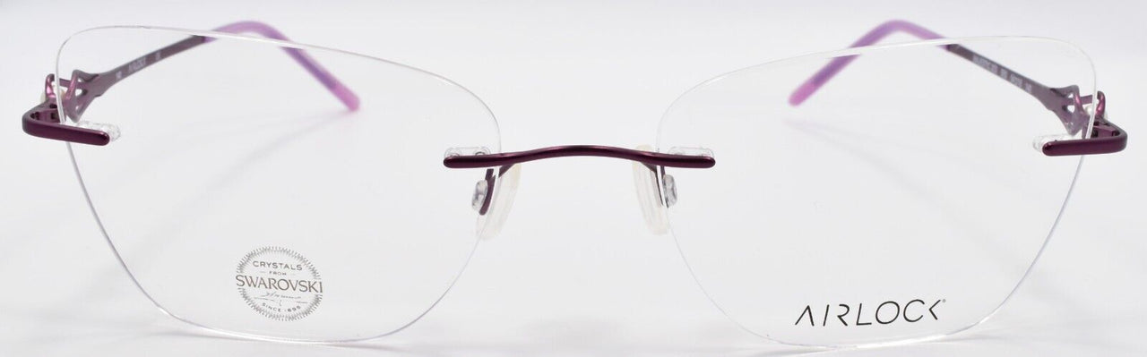 Airlock Majestic 203 500 Women's Eyeglasses Frames Rimless 54-18-140 Violet
