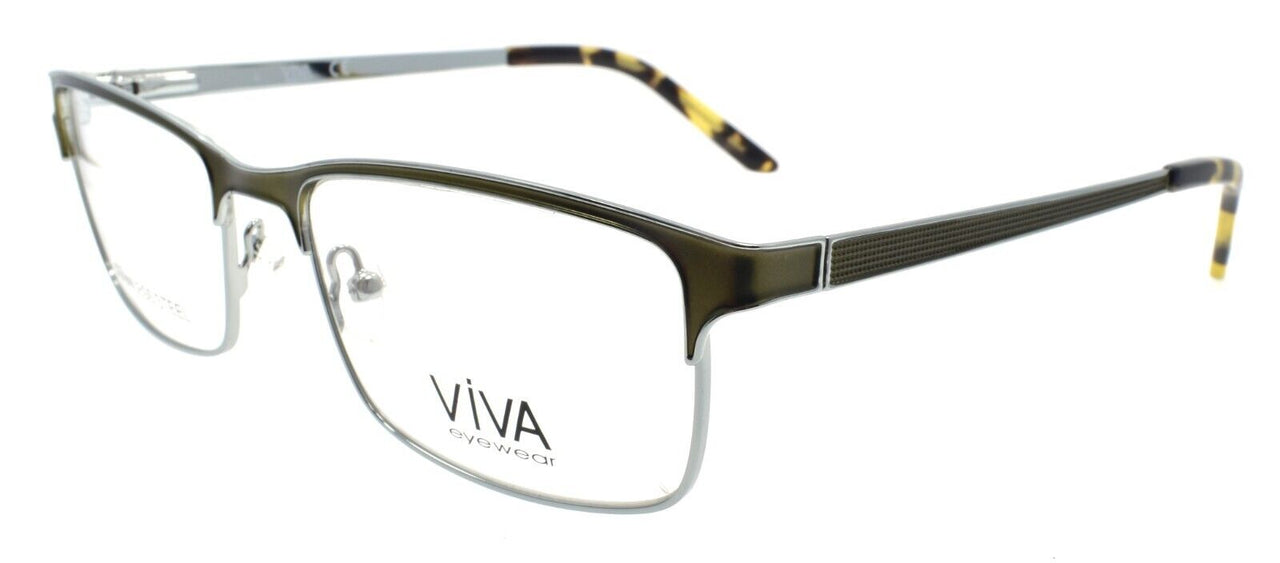 Viva by Marcolin VV4032 095 Men's Eyeglasses Frames 54-18-145 Olive Green