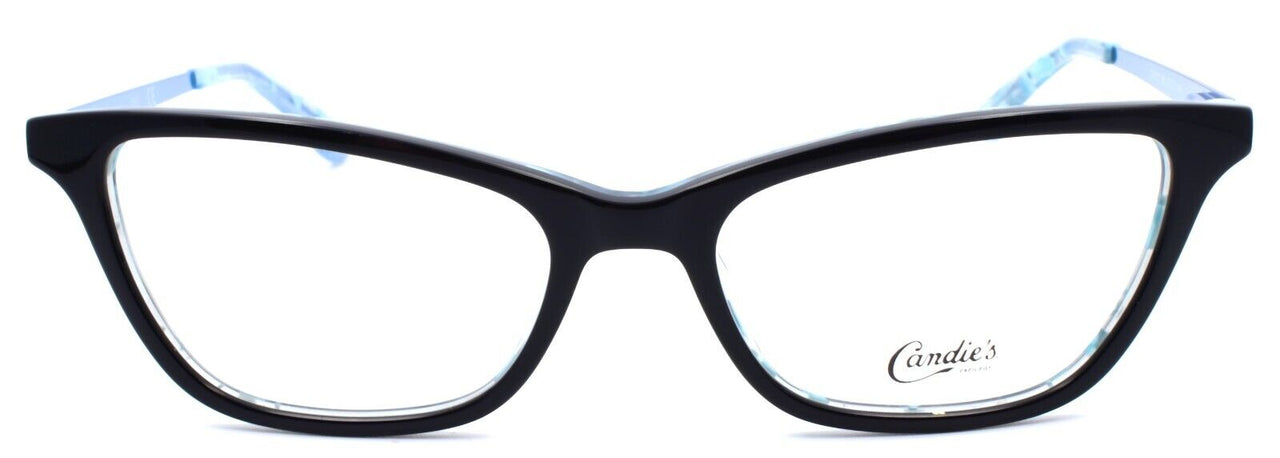 2-Candies CA0170 001 Women's Eyeglasses Frames 53-17-140 Black / Blue-889214079800-IKSpecs