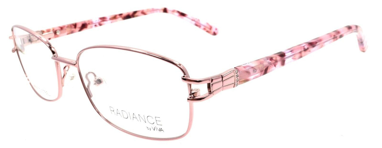 Viva Radiance by Marcolin VV8001 072 Women's Eyeglasses Frames 55-17-135 Pink