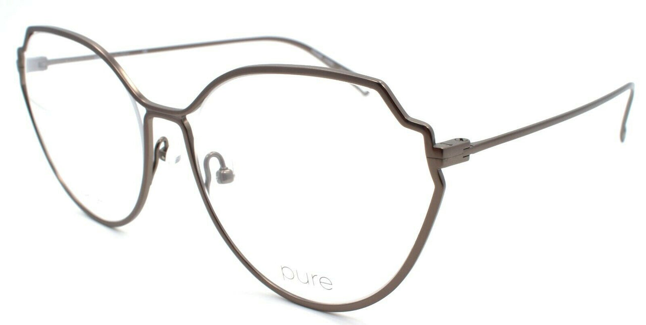 1-Airlock 5001 033 Women's Eyeglasses Frames Titanium 53-17-135 Gunmetal-886895459075-IKSpecs