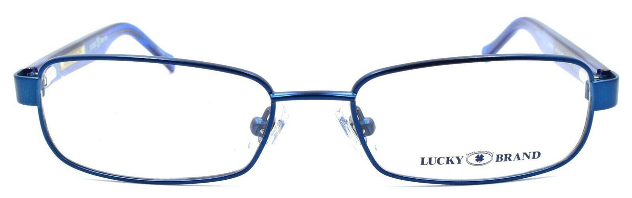 2-LUCKY BRAND Zipper Kids Unisex Eyeglasses Frames 47-15-125 Blue-751286226935-IKSpecs