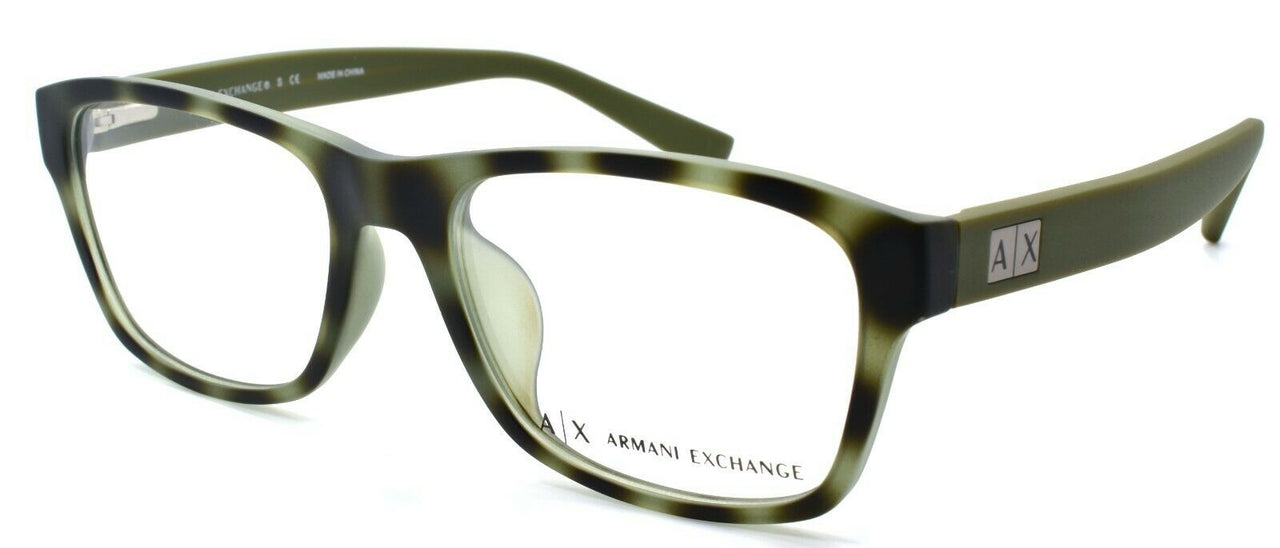 1-Armani Exchange AX3039F 8202 Men's Eyeglasses Frames 55-18-145 Havana Grey-8053672644029-IKSpecs