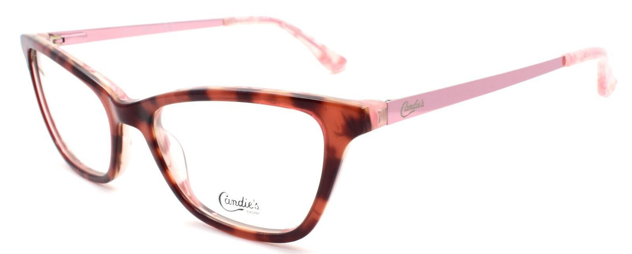 1-Candies CA0170 074 Women's Eyeglasses Frames 53-17-140 Pink / Havana-889214079817-IKSpecs