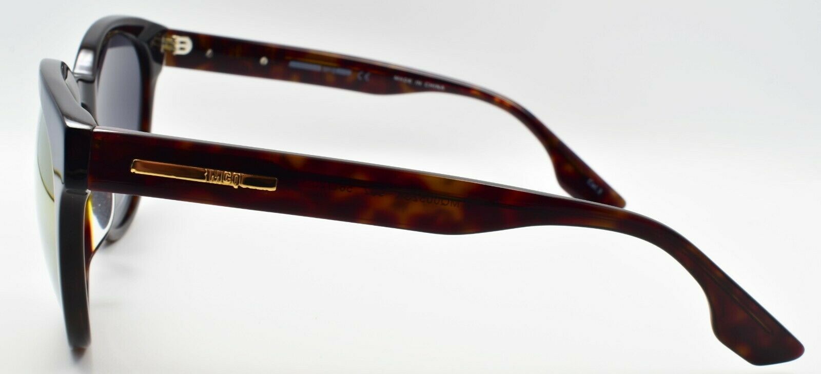3-McQ Alexander McQueen MQ0052SK 002 Women's Sunglasses Havana / Mirrored-889652037189-IKSpecs