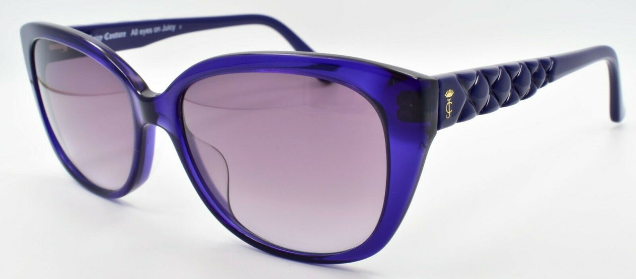 1-Juicy Couture JU600/S QM49O Women's Sunglasses Crystal Blue / Grey Gradient-716736095882-IKSpecs
