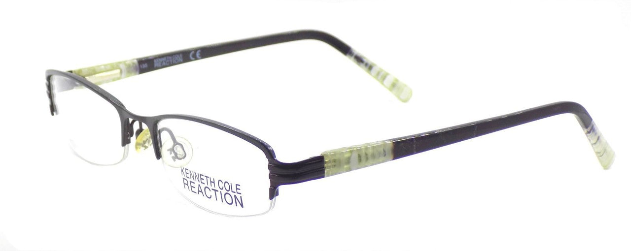 1-Kenneth Cole REACTION KC708 001 Women's Eyeglasses Frames 50-18-135 Black + CASE-726773159638-IKSpecs