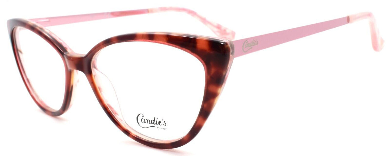 1-Candies CA0169 074 Women's Eyeglasses Frames Petite 49-14-140 Pink / Havana-889214079848-IKSpecs