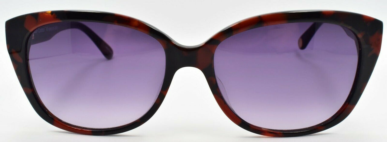 2-Juicy Couture JU600/S YDC90 Women's Sunglasses Burgundy Havana / Gray Gradient-716736095899-IKSpecs
