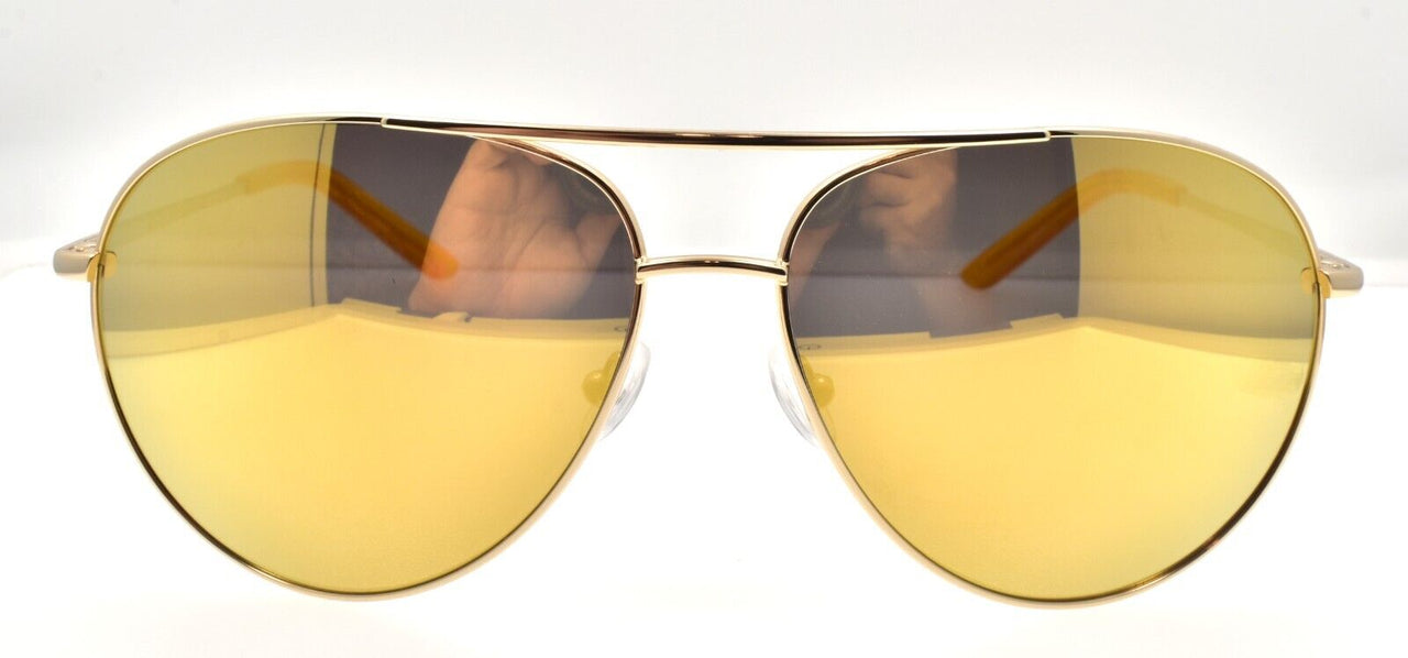 Nike Chance EV1218 751 Men's Sunglasses Aviator Gold Brown / Gold Mirror