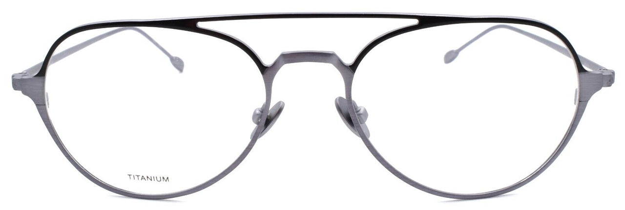 2-John Varvatos V164 Men's Eyeglasses Aviator Titanium 53-18-145 Gunmetal Japan-751286311310-IKSpecs