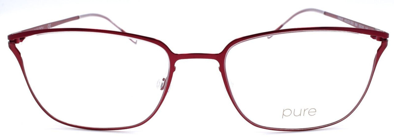 Airlock 5003 604 Women's Eyeglasses Frames Titanium 53-18-140 Burgundy