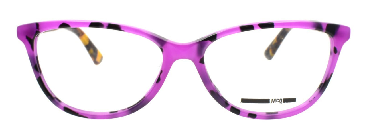McQ Alexander McQueen MQ0125O 003 Women's Glasses Frames 54-16-145 Purple Havana