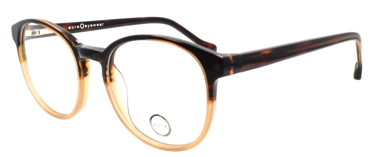 Aura Eyewear Ginger BRN Women's Eyeglasses Frames Acetate 50-19-140 Brown Fade