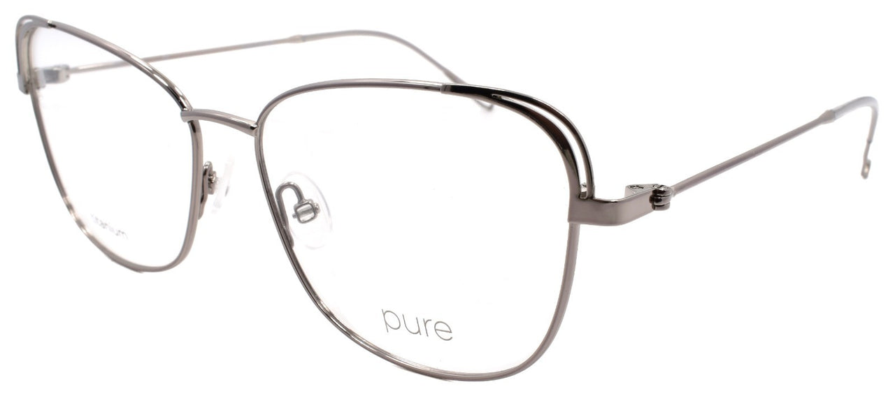 Airlock Pure P-5008 070 Women's Eyeglasses Titanium 54-15-145 Light Gunmetal