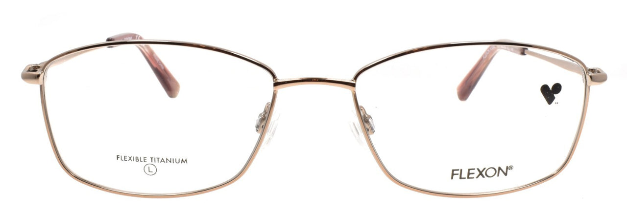 Flexon W3040 770 Women's Eyeglasses Rose Gold 56-18-140 Flexible Titanium