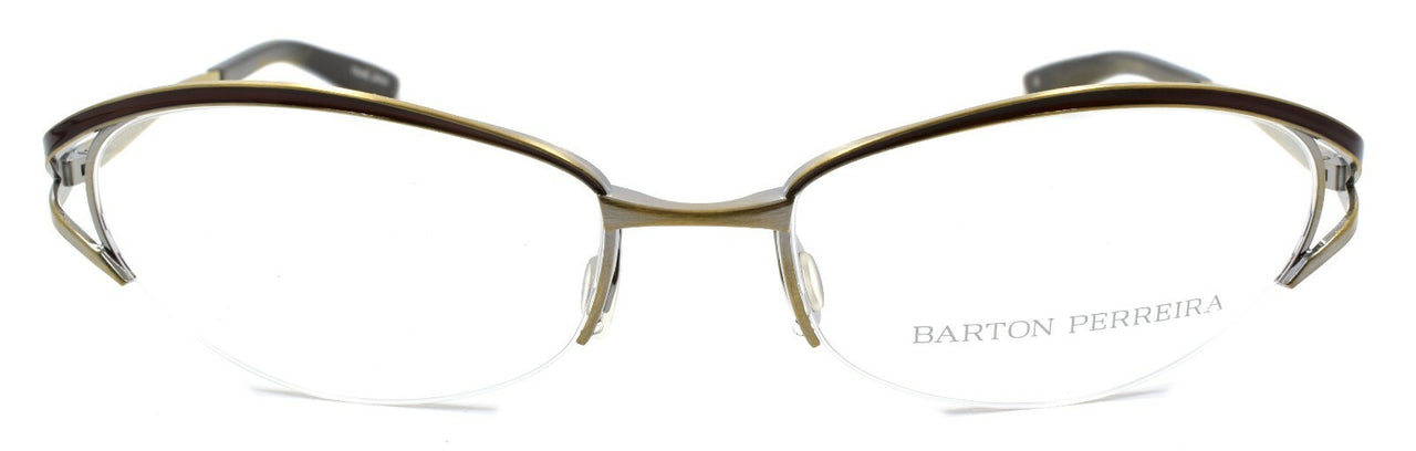 Barton Perreira Eliza Women's Glasses Frames 53-17-125 Cimarron / Antique Gold