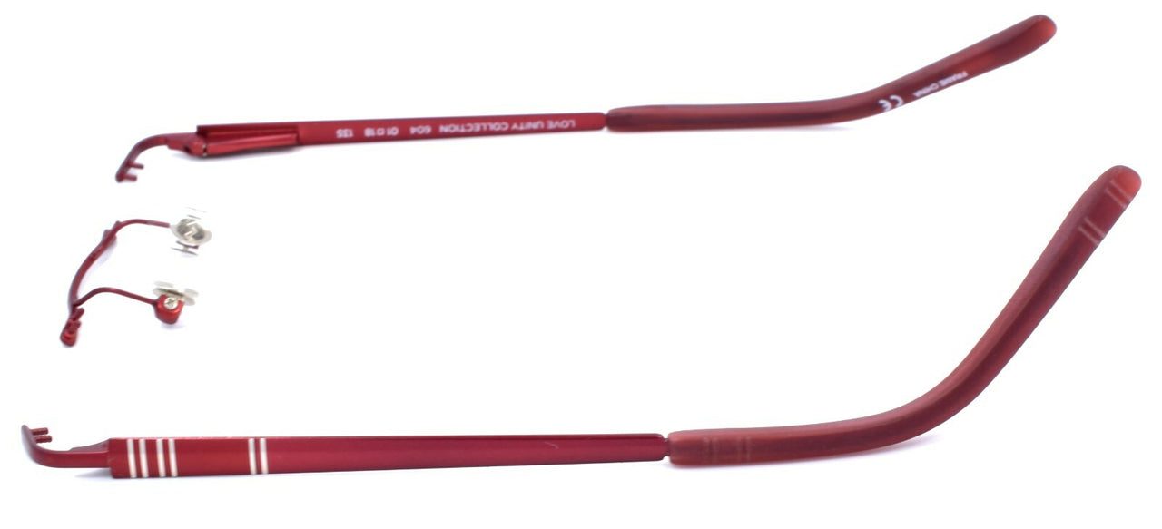 Airlock Love Unity 604 Eyeglasses Frames Bordeaux 18-135 CHASSIS ONLY READ