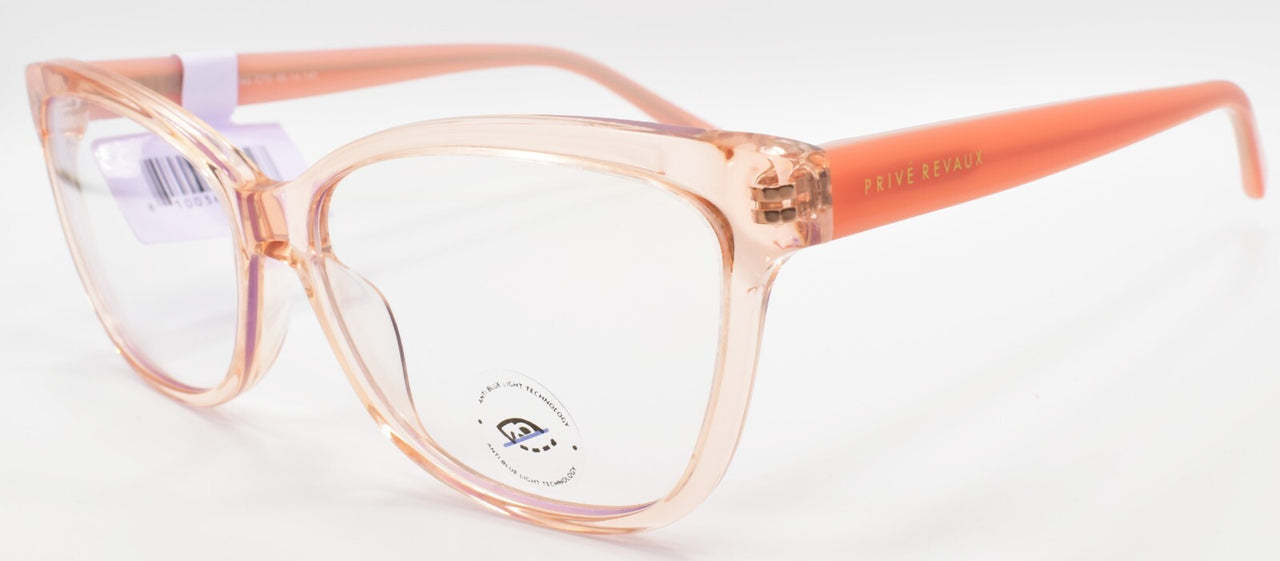 Prive Revaux Good Notes Women's Eyeglasses Anti Blue Light RX-ready Milky Pink