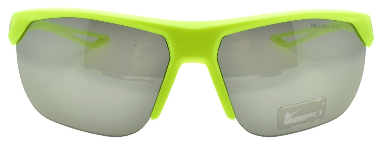 Nike Trainer EV1063 770 Sunglasses Half-Rim Wrap Yellow / Gray Youth Fit Sports