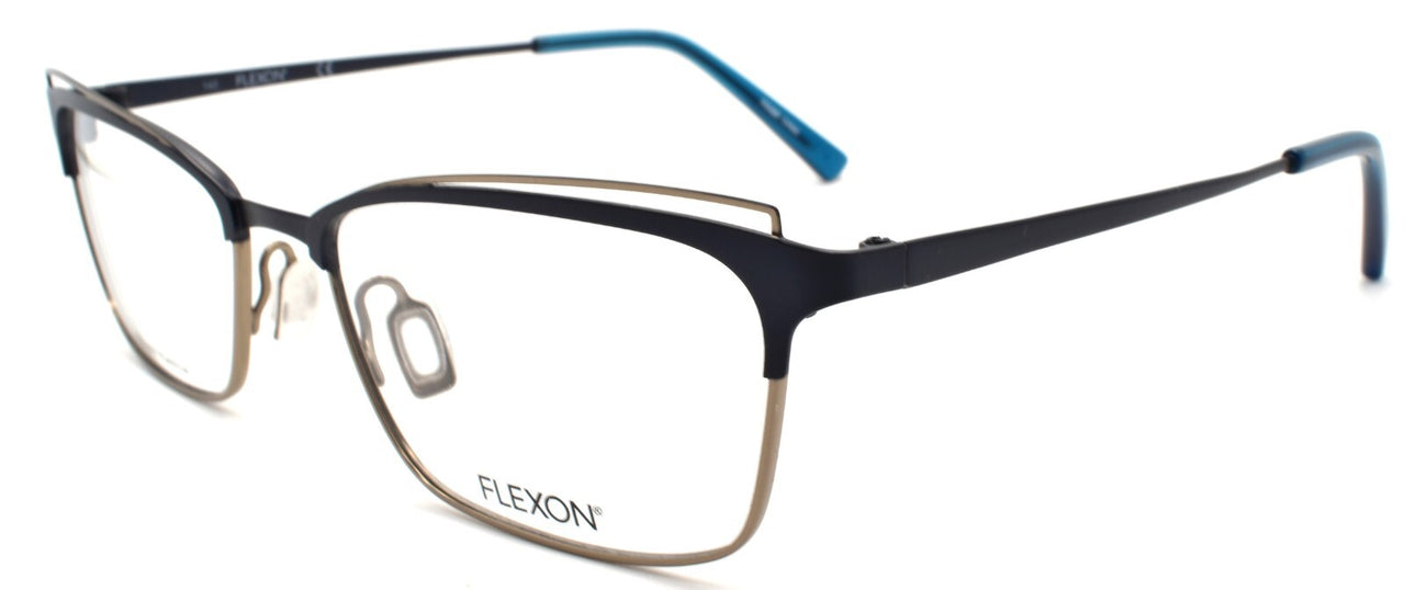 Flexon W3102 325 Women's Eyeglasses Frames Teal 53-18-140 Flexible Titanium