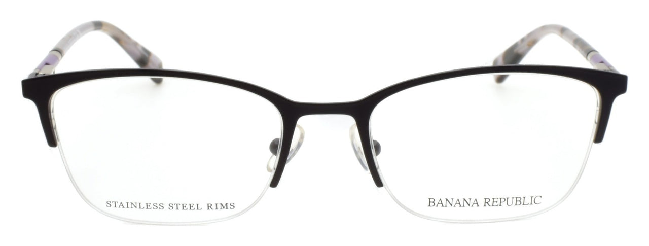 Banana Republic BR226 SK4 Women's Glasses Half-rim 50-18-135 Burgundy Wine