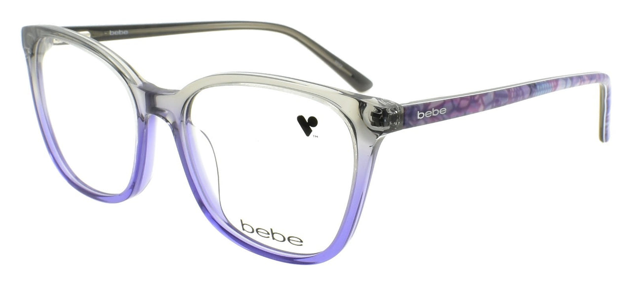 Bebe BB5206 050 Women's Eyeglasses Frames Acetate 53-17-135 Grey Gradient