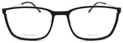 Airlock Pure 2001 002 Men's Eyeglasses Frames 54-17-145 Matte Black1