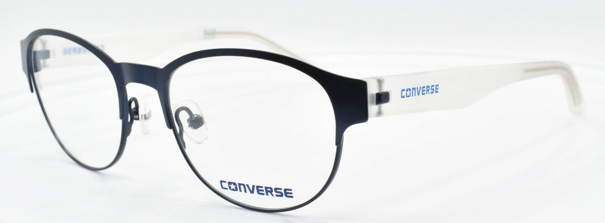 CONVERSE Q030 UF Women's Eyeglasses Frames Petite 49-17-135 Navy Blue / Crystal