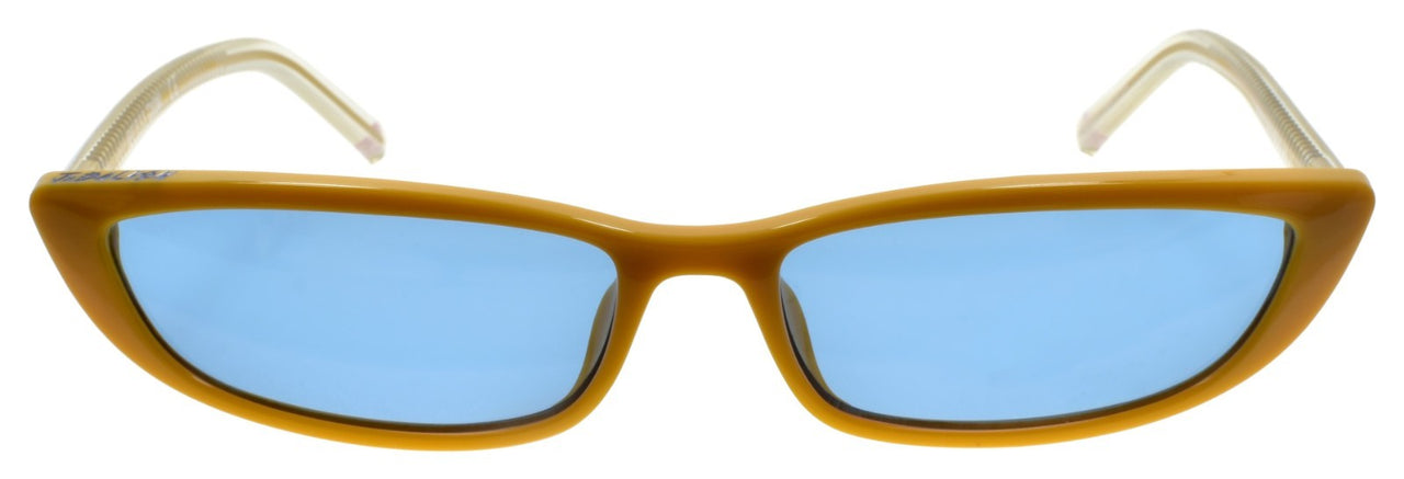 GUESS x J Balvin GU8210 39V Women's Sunglasses Cat Eye 57-16-140 Yellow / Blue
