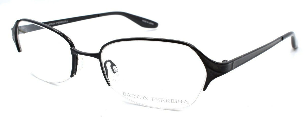 Barton Perreira Valera Women's Eyeglasses Half-rim 50-18-135 Black / Snake