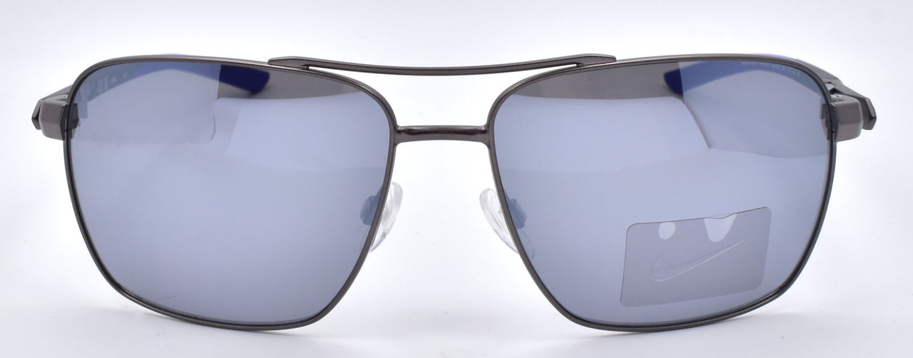 Nike Club Premier DQ0798 993 Aviator Sunglasses Gunmetal / Gray Flash
