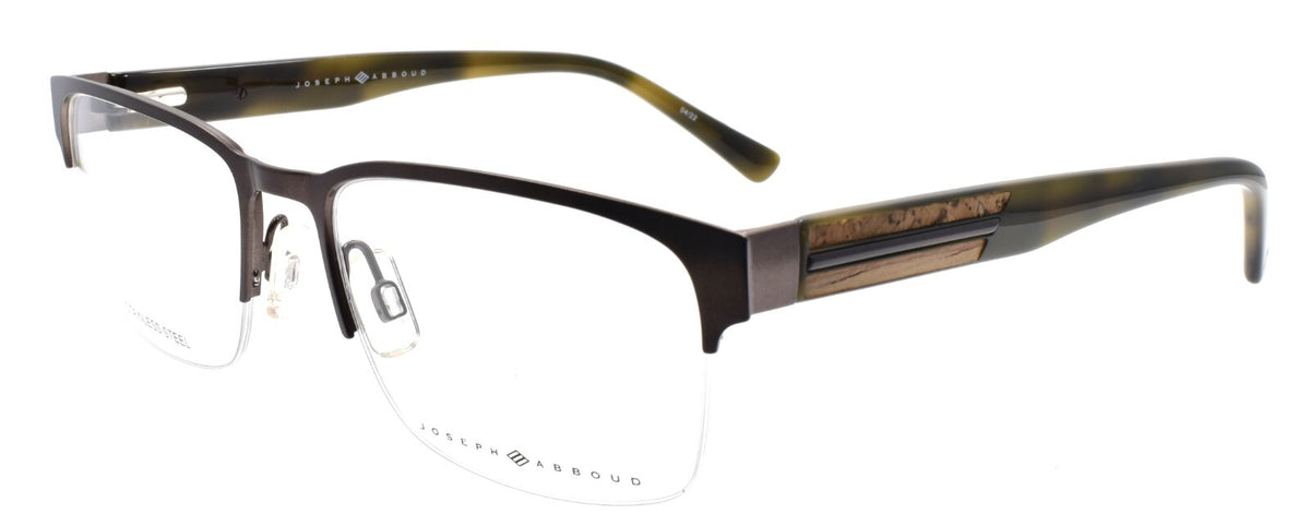 Joseph Abboud JA4088 033 Men's Eyeglasses Frames Half-rim 54-18-140 Gunmetal