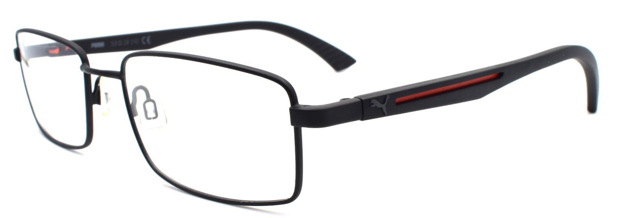 PUMA PU0019O 001 Men's Eyeglasses Frames 53-18-140 Matte Black
