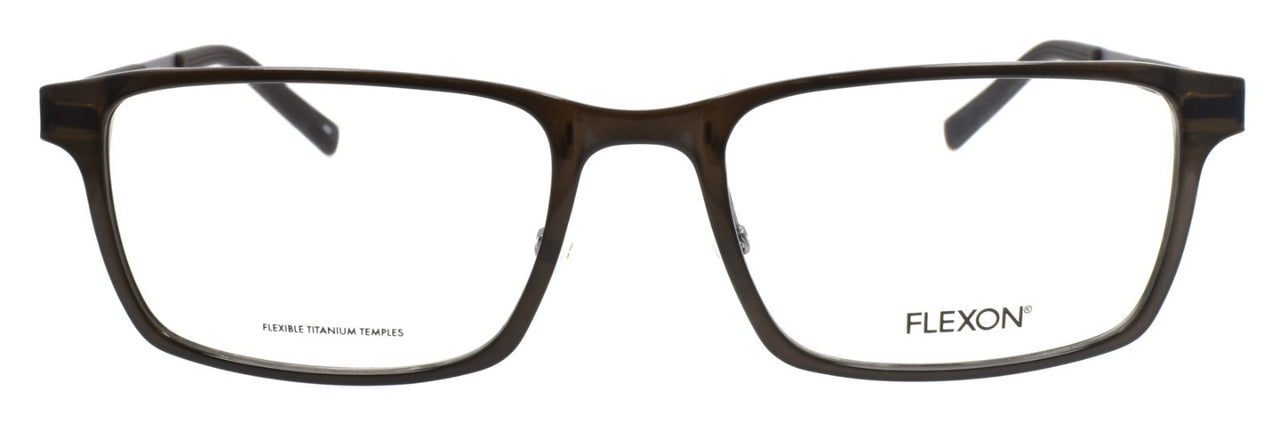 Flexon EP8008 020 Men's Eyeglasses Gray Crystal 55-19-145 Titanium Arms
