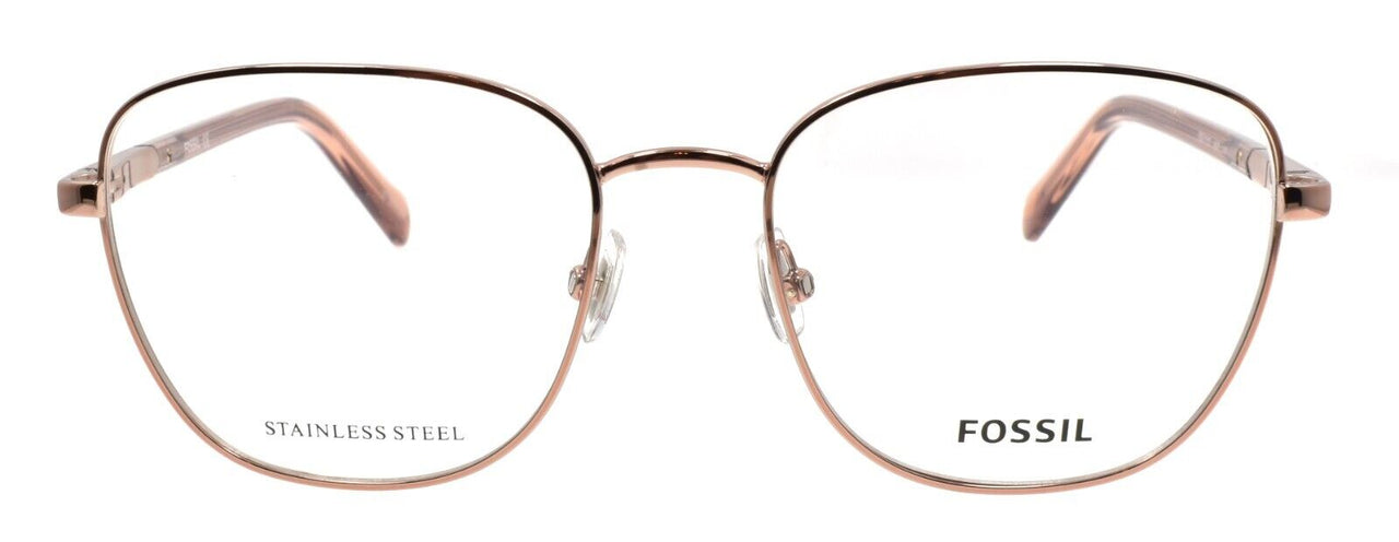 Fossil FOS 7113 AU2 Women's Eyeglasses Frames 51-17-140 Rose Gold