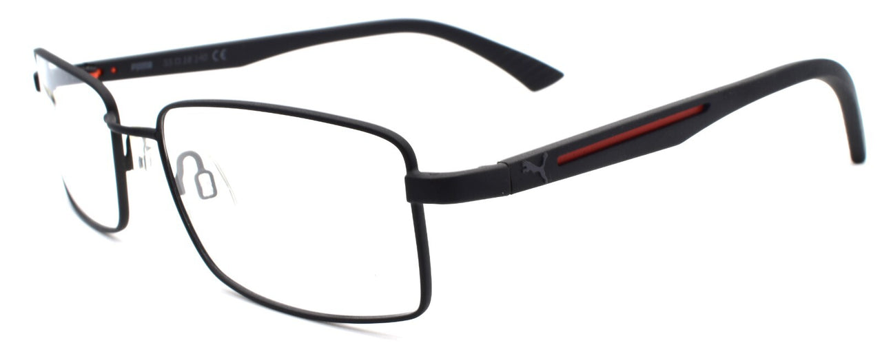 PUMA PU0019O 005 Men's Eyeglasses Frames 55-18-140 Matte Black