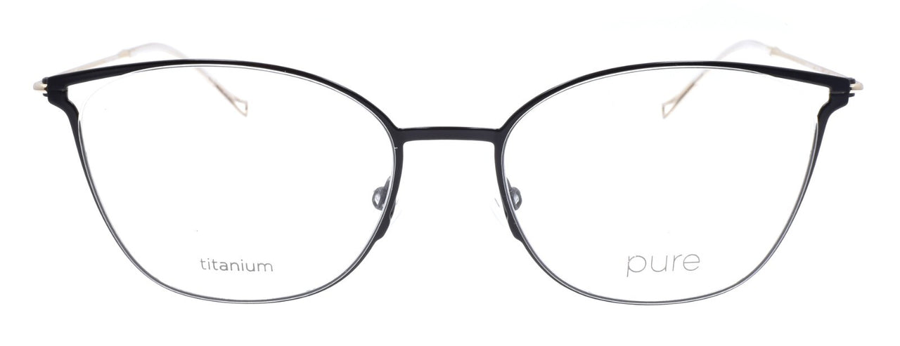 Airlock Pure P-5004 001 Women's Glasses Frames Titanium 51-17-140 Black