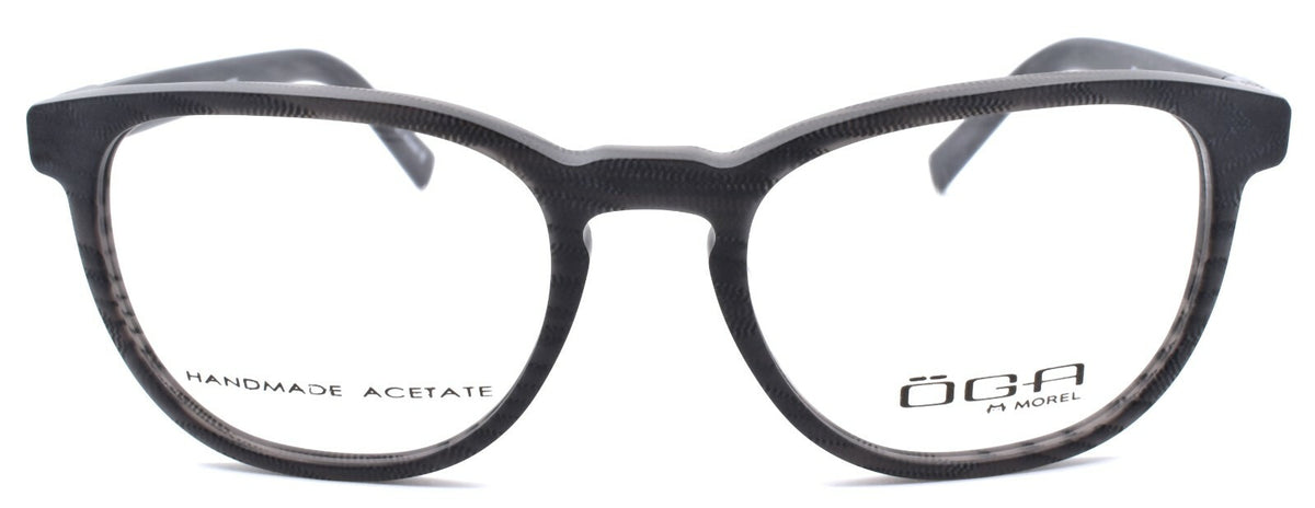 OGA by Morel 8312O NN011 Men's Eyeglasses Frames 51-18-140 Black France