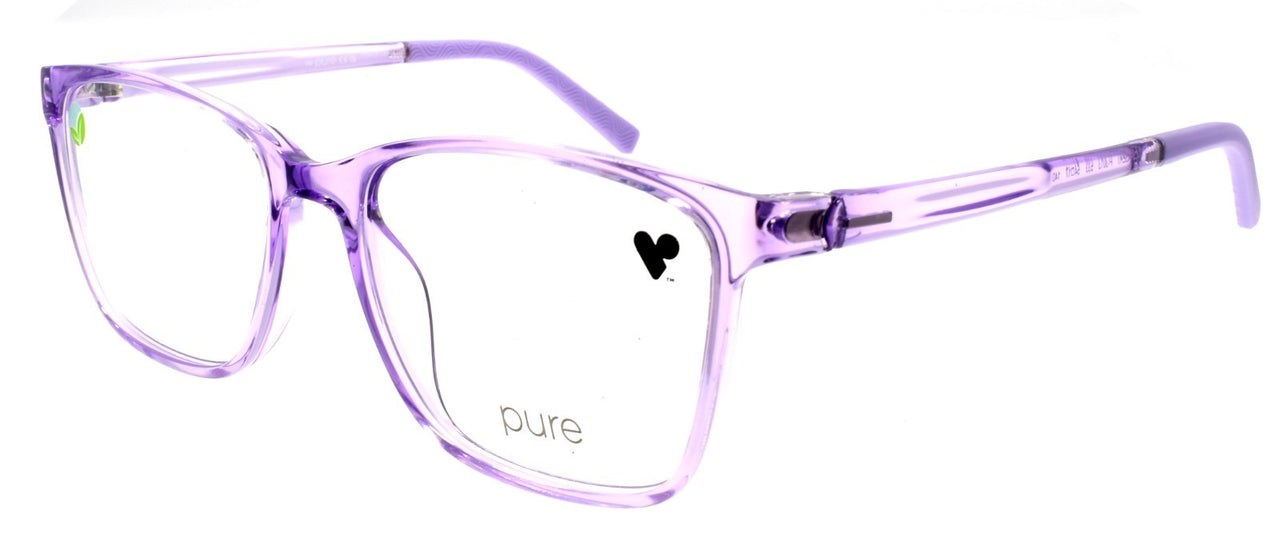 Airlock P-3013 533 Pure Women's Eyeglasses Frames 54-17-140 Lavender