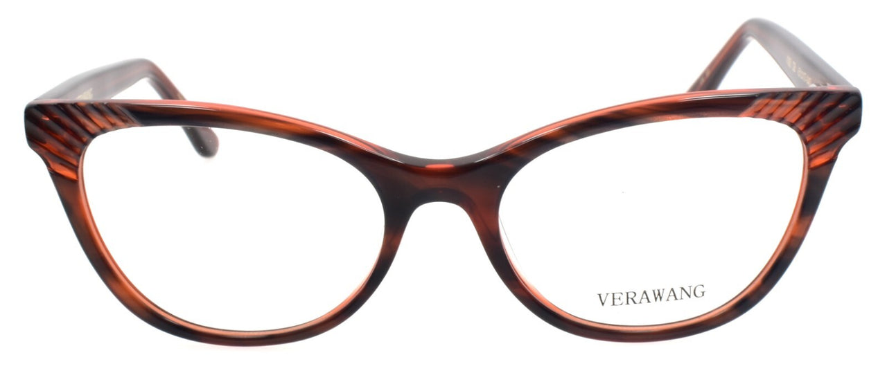 Vera Wang V392 CB Women's Eyeglasses Frames Cat Eye 51-17-140 Cabernet