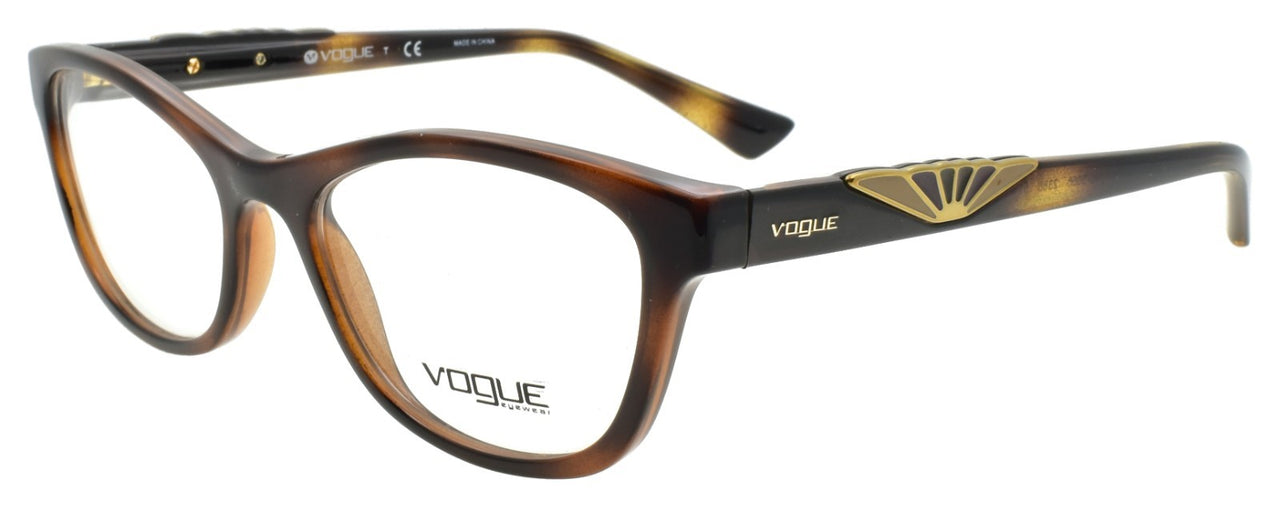 Vogue VO 5056 2386 Women's Eyeglasses Frames 51-17-140 Dark Havana