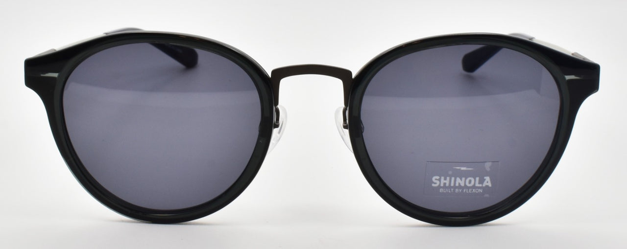 Shinola by Flexon SH3700S 012 Sunglasses 50-22-145 Crystal Carbon / Gray