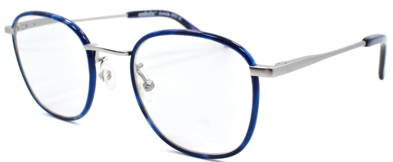 Eyebobs Outside 3172 10 Unisex Reading Glasses Blue / Silver +1.00