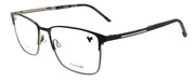 Flexon E1160 002 XL Men's Eyeglasses Matte Black 5718150 Flexible Titanium0