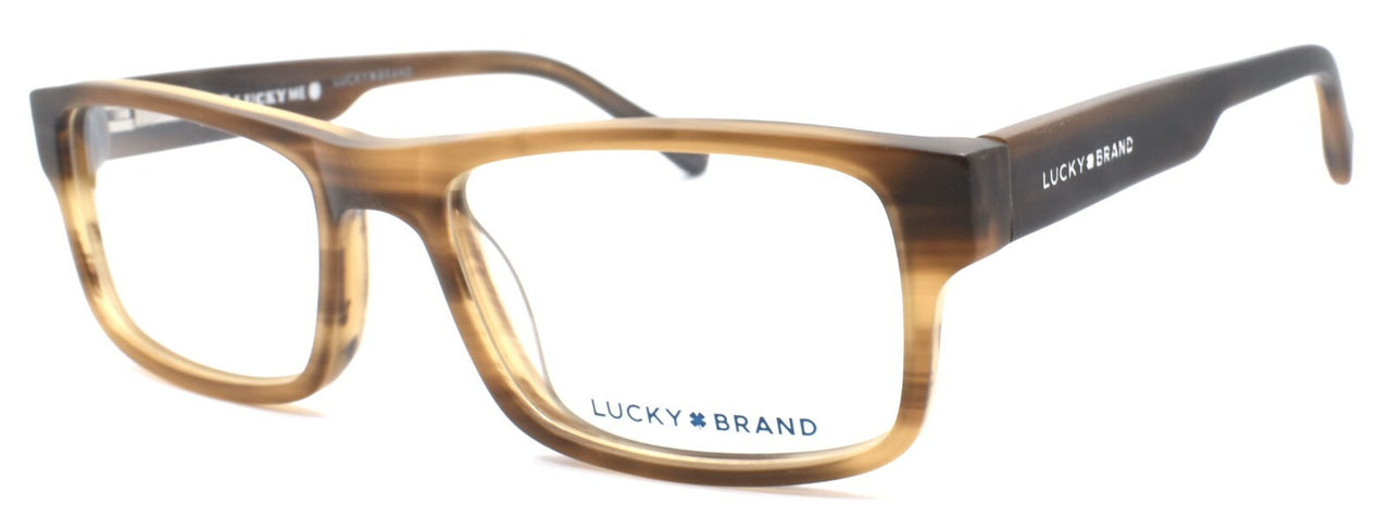 LUCKY BRAND D804 Kids Boys Eyeglasses Frames 49-16-130 Matte Brown Horn