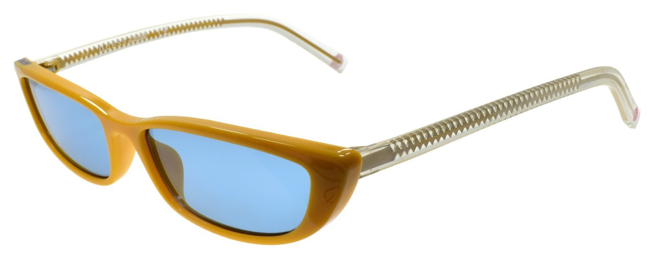 GUESS x J Balvin GU8210 39V Women's Sunglasses Cat Eye 57-16-140 Yellow / Blue